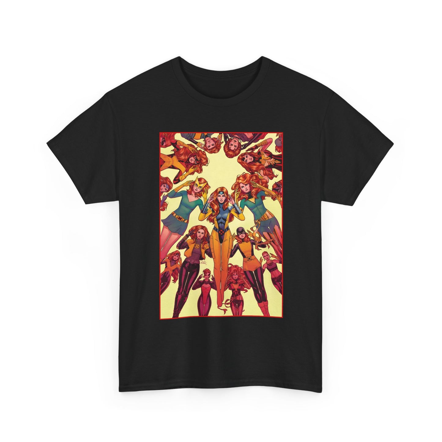 Jean Grey T-Shirt - Russell Dauterman Art - Marvel Girl, Dark Phoenix - X-Men Variant Cover - Marvel Comics