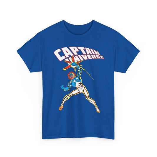 Captain Universe T-Shirt - Steve Ditko Art - Micronauts Character - Marvel Comics