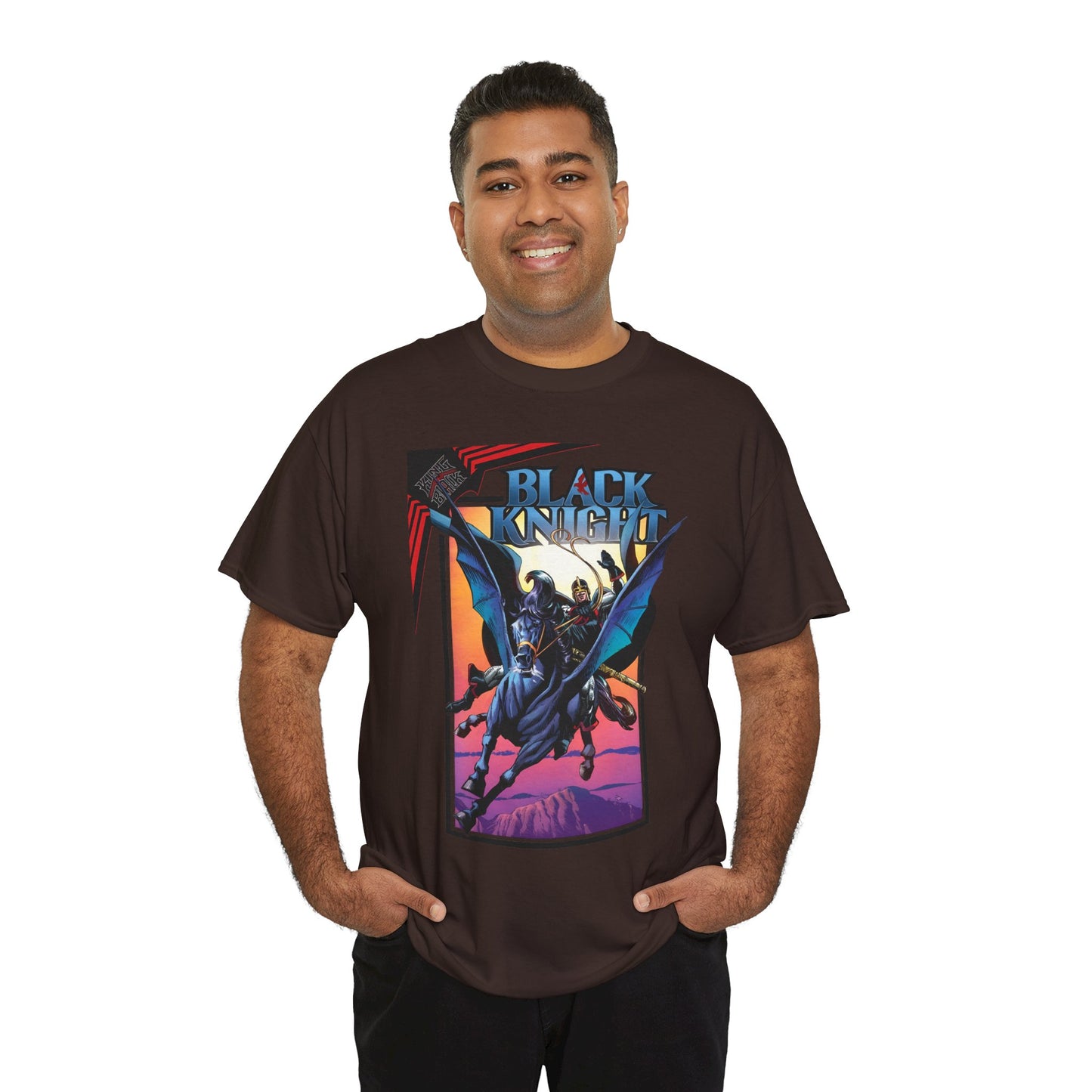 King in Black: Black Knight T-Shirt - Todd Smith Art - Dane Whiteman - From the Knull Story - Marvel Comics
