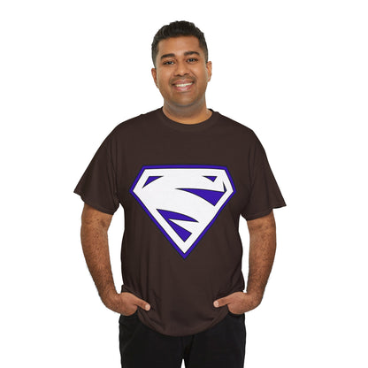 Electric Superman Logo T-Shirt - Clark Kent - Man of Steel - DC Comics - 1990s Storyline