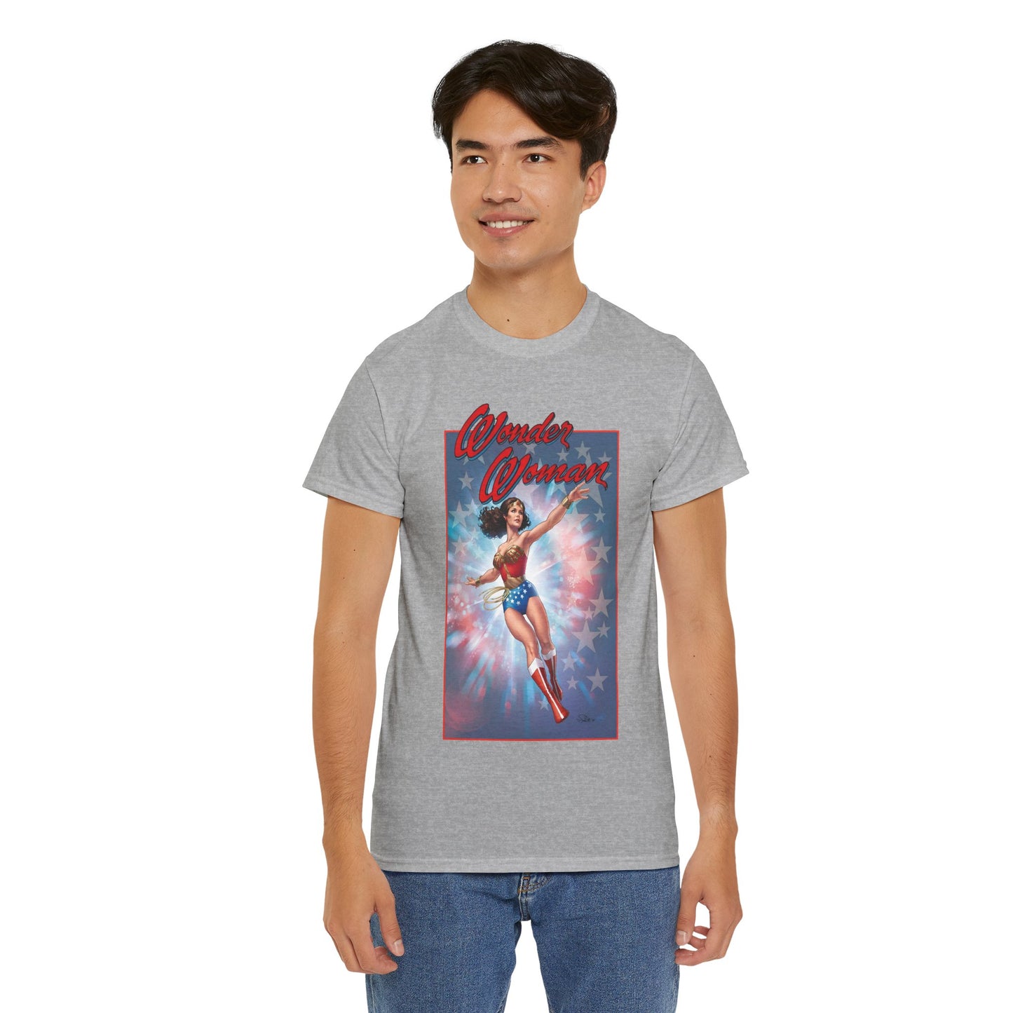 Wonder Woman '77 T-Shirt - Nicola Scott Art - Comic Book Based on the 1970s TV Series with Lynda Carter - DC Comics