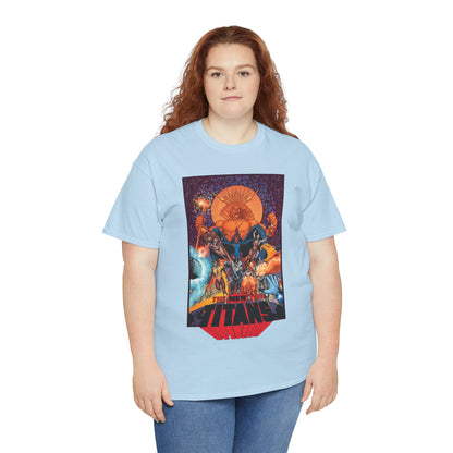 New Teen Titans T-Shirt - George Perez Art - Trigon's Titans - Raven - DC Comics