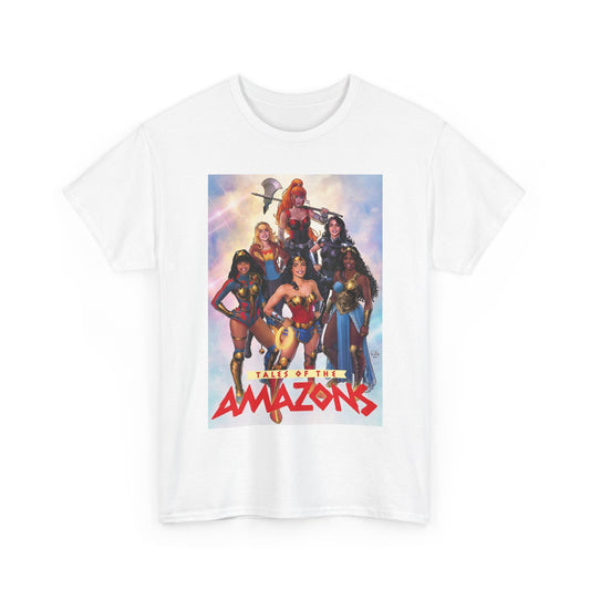 Tales of the Amazons T-Shirt - Nicola Scott Art - Wonder Woman, Wonder Girl, Troia, Nubia, Artemis, Queen Hippolyta, Yara Flor, Donna Troy - DC Comics