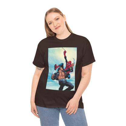 Wolverine Vs Spider-Man T-Shirt - Frank Quitely Art - Marvel Comics