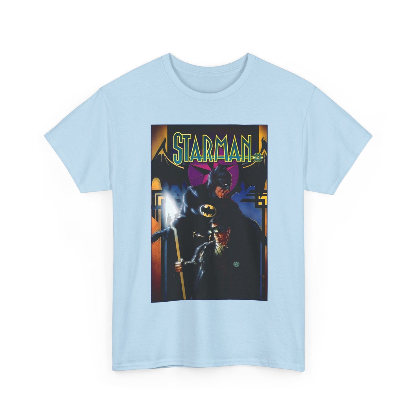 Starman & Batman T-Shirt - Tony Harris Art - Jack Knight - DC Comics