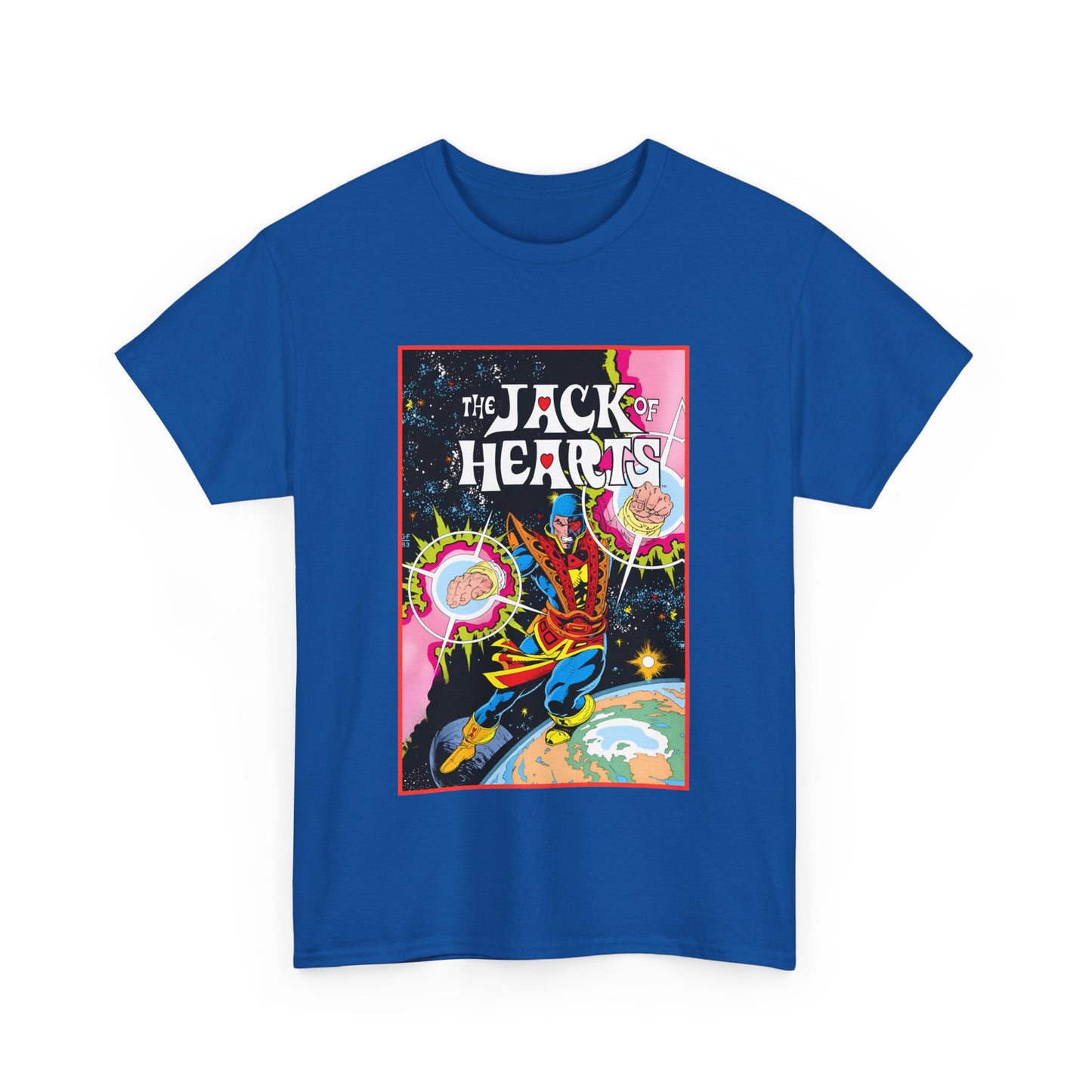Jack of Hearts T-Shirt - Marvel Comics - Avengers Member - She-Hulk Beau - Zero Fluid - Popular 80s Character