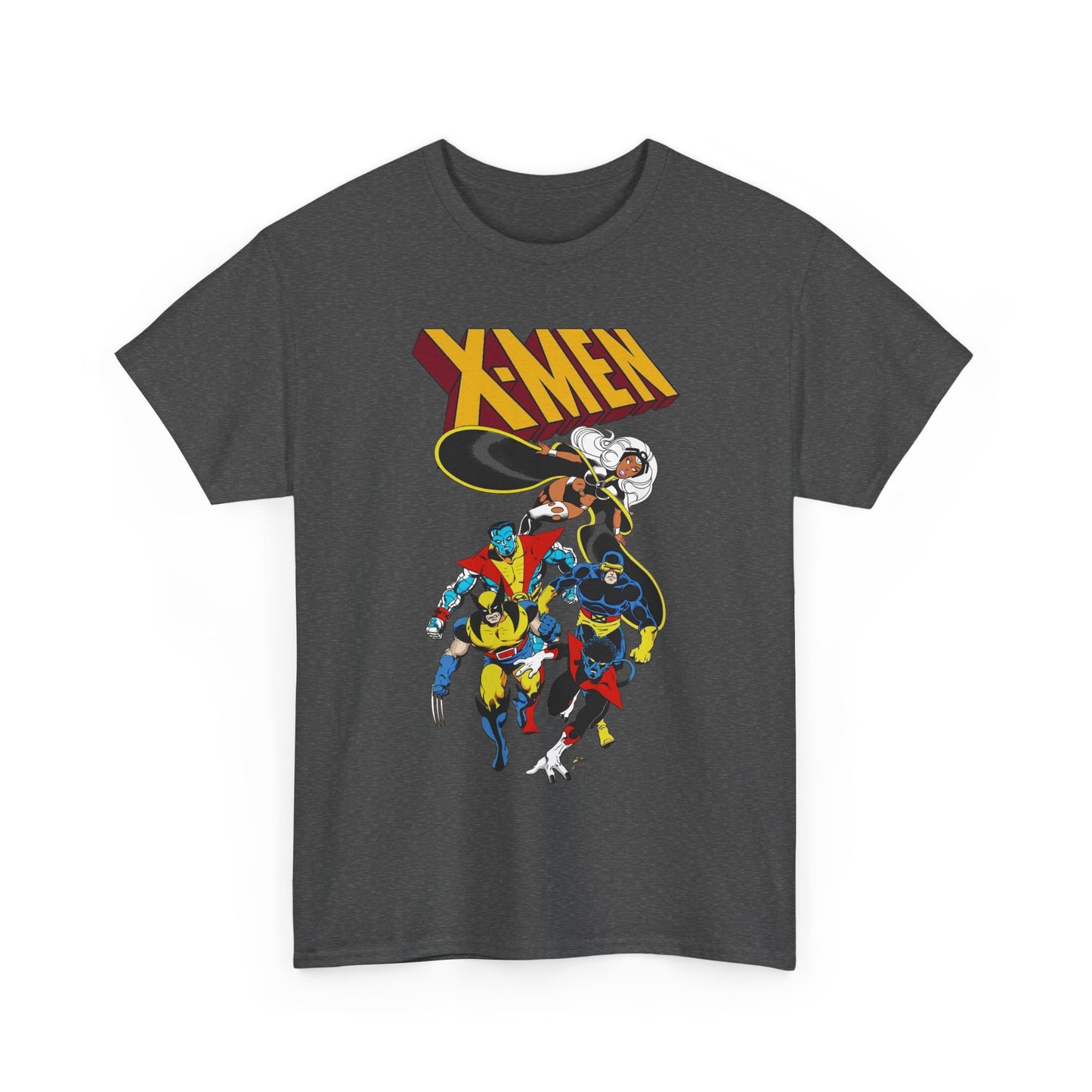 X-Men T-Shirt - John Byrne Art - Wolverine, Storm, Cyclops, Colossus, Nightcrawler - Marvel Comics Mutants