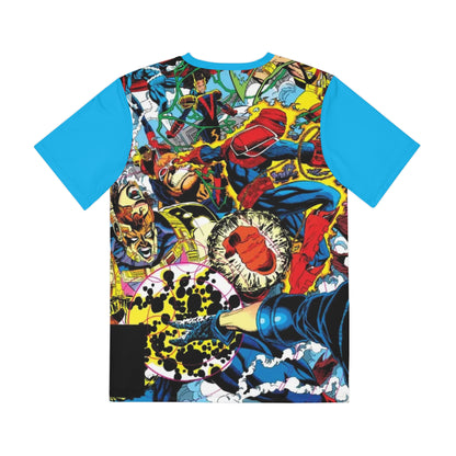 X-Factor All Over Print Tee (Polyester) - Joe Quesada Art - Havok - #92 Cover - Marvel Comics