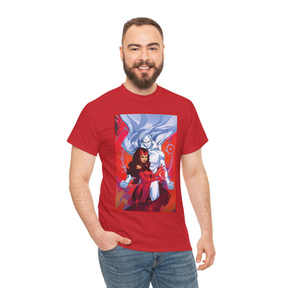 Scarlet Witch & Vision T-Shirt - Russell Dauterman Art - Avengers Members - Marvel Comics