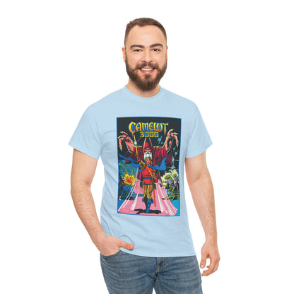 Camelot 3000 T-Shirt - Brian Bolland Art - DC Comics - King Charles, Merlyn - 1980s Sci-Fi Mini-Series