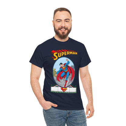 Superman T-Shirt - George Perez Art - #1 Homage Cover - Metropolis, Man of Steel, Daily Planet, Clark Kent - DC Comics