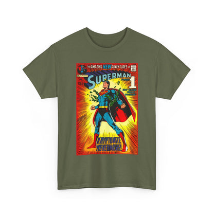 Superman #233 T-Shirt - Neal Adams Art - Kryptonite No More - Classic Bronze Age Cover - DC Comics