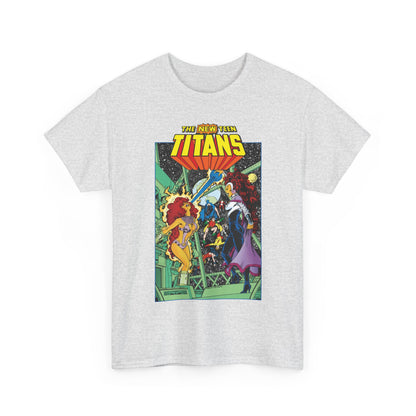 New Teen Titans T-Shirt - George Perez Art - Starfire Vs Blackfire - DC Comics