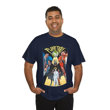 Planetary T-Shirt - The Drummer, Jakita Wagner & Elijah Snow - DC Comics/Wildstorm - Crossing Worlds - John Cassaday Art