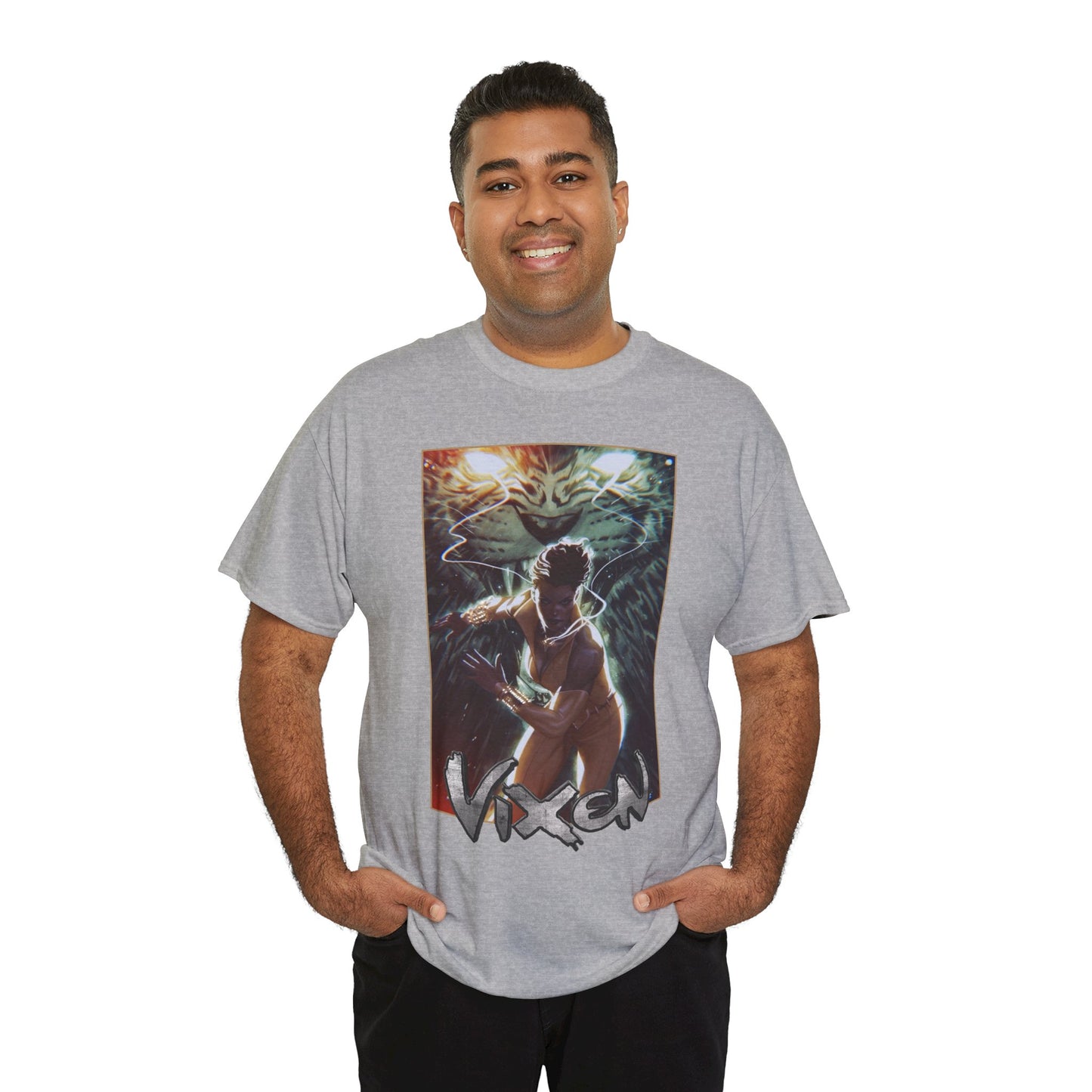 Vixen T-Shirt - Taurin Clarke Art - DC Comics