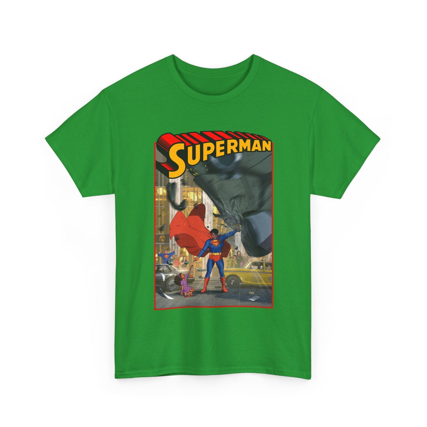 Superman T-Shirt - Taurin Clarke Art - Man of Steel, Metropolis - DC Comics