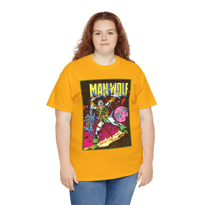 Man-Wolf T-Shirt - George Perez Art - Colonel John Jameson - Marvel Premiere #45 Cover Art - Marvel Comics