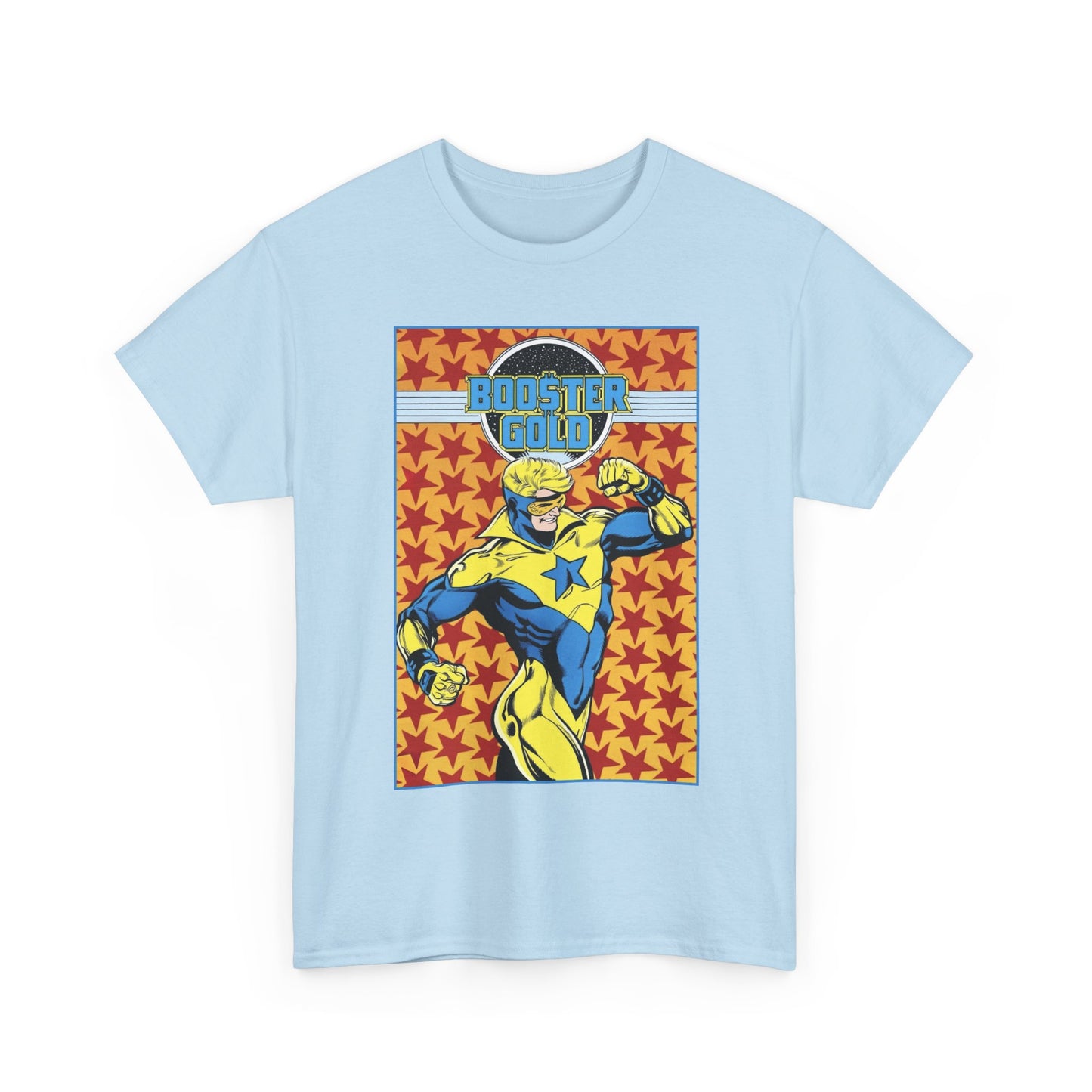 Booster Gold T-Shirt - Dan Jurgens Art - JLI Member - DC Comics