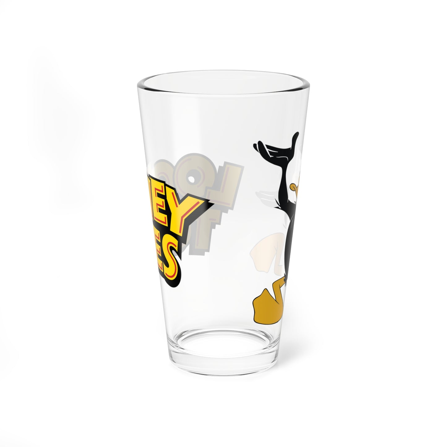 Daffy Duck Pint Glass, 16oz - Looney Tunes - Merrie Melodies - Beloved WB Cartoon Icon