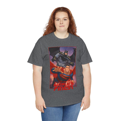 Batman Superman World's Finest T-Shirt - David Nakayama Art - Kingdom Come - DC Comics