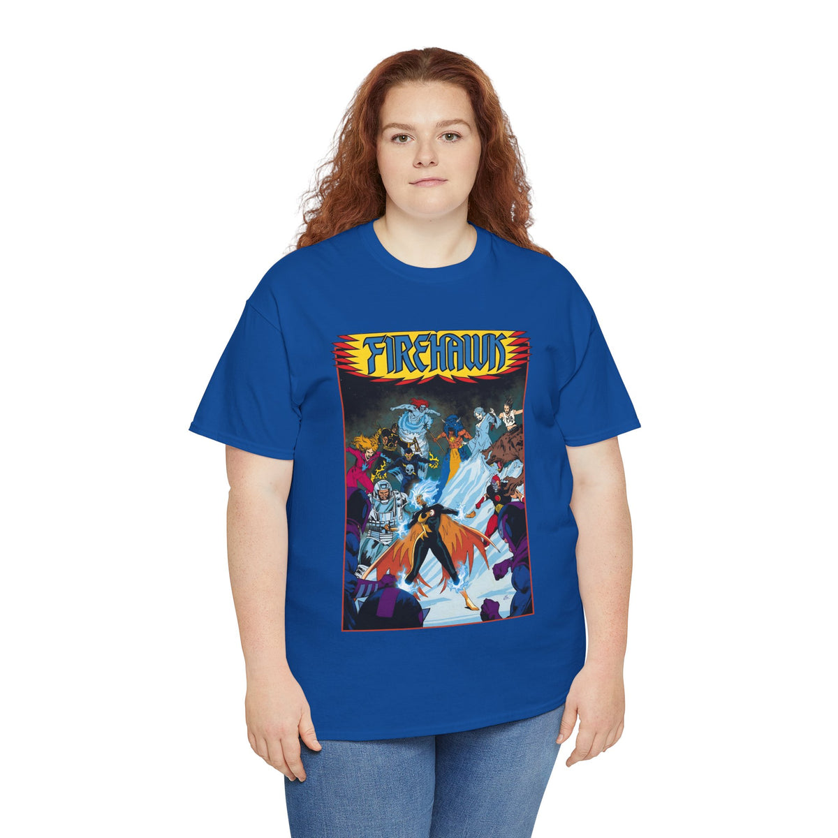 Firehawk T-Shirt - Rafael de Latorre Art - Fury of Firestorm Cover Art - DC Comics