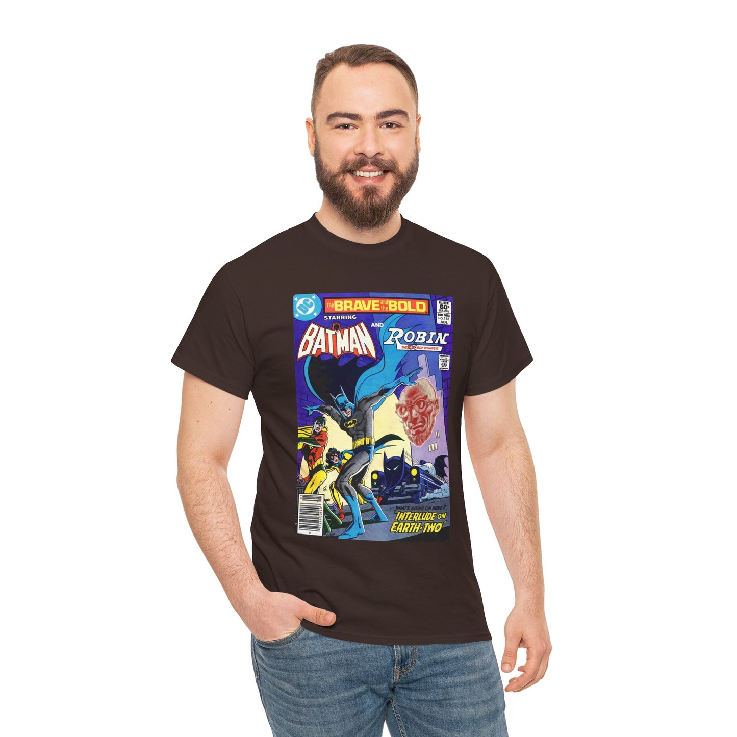 Brave & the Bold #182 T-Shirt - Batman & Earth-2 Robin, Batwoman - DC Comics