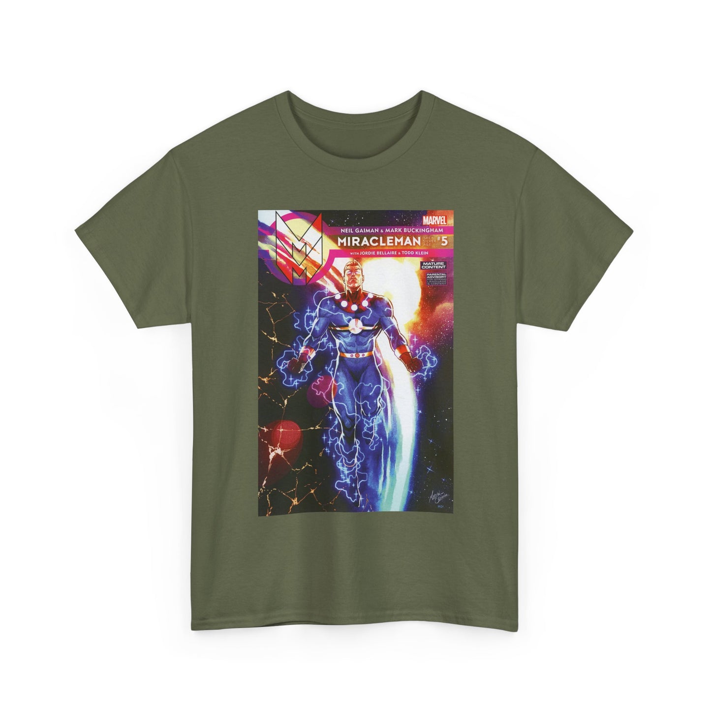 Miracleman #5 T-Shirt - Martin Coccolo Art - Marvel Comics