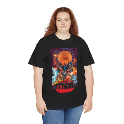 New Teen Titans T-Shirt - George Perez Art - Trigon's Titans - Raven - DC Comics