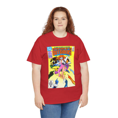 Adventures of the Outsiders #34 T-Shirt - Alan Davis Art - DC Comics