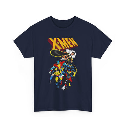X-Men T-Shirt - John Byrne Art - Wolverine, Storm, Cyclops, Colossus, Nightcrawler - Marvel Comics Mutants