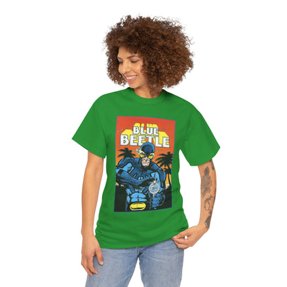 Blue Beetle T-Shirt - Ted Kord - 1980s DC Series - DC Comics