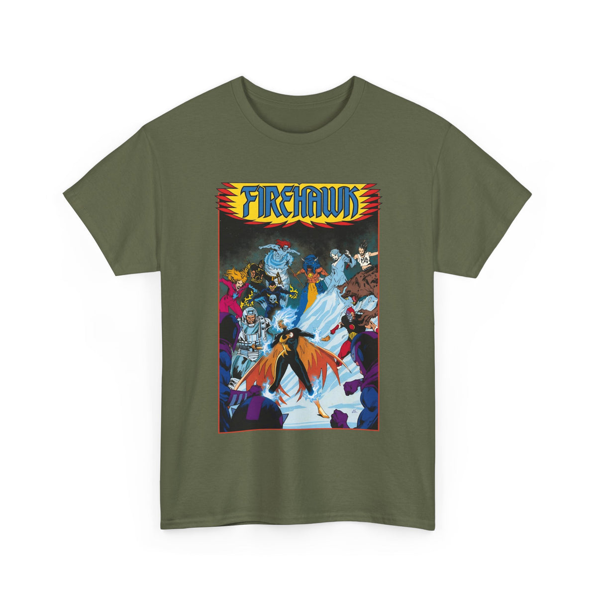 Firehawk T-Shirt - Rafael de Latorre Art - Fury of Firestorm Cover Art - DC Comics