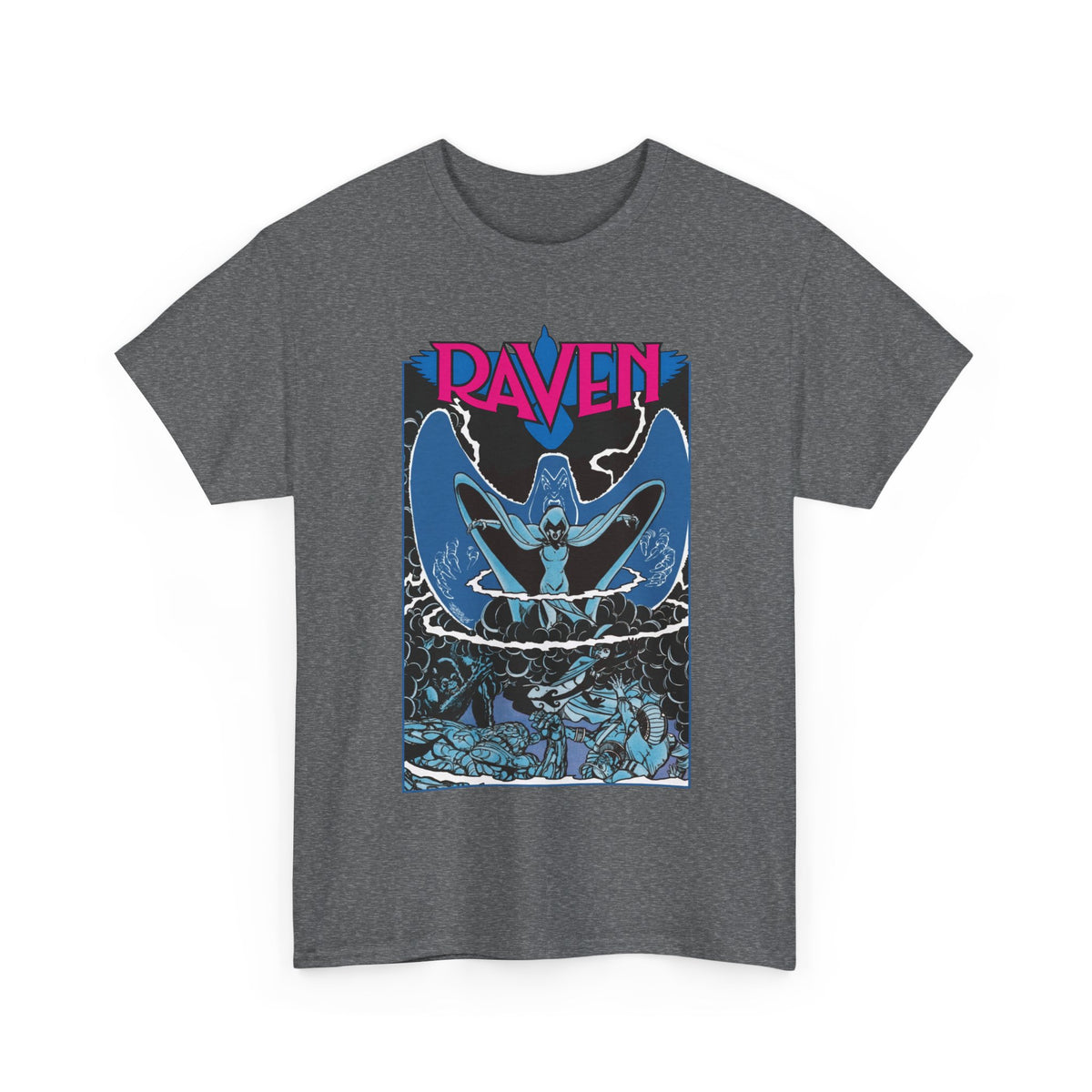 Raven T-Shirt - George Perez Art - New Teen Titans, Trigon - DC Comics