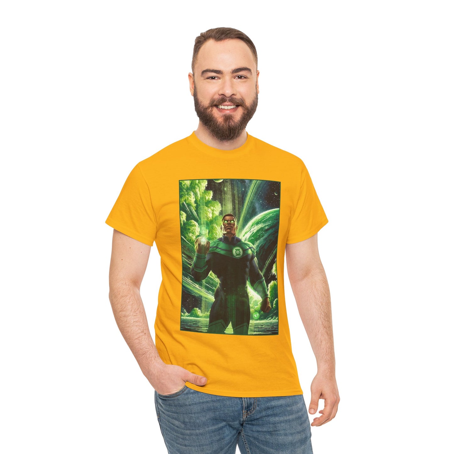 Green Lantern T-Shirt - Ariel Olivetti Art - John Stewart - DC Comics