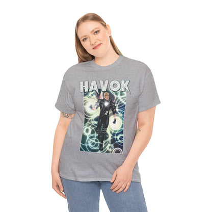 Havok T-Shirt - X-Men, X-Factor Member & Leader - Mutant Hero - Alex Summers, Brother to Scott Summers, Cyclops - Marvel Comics