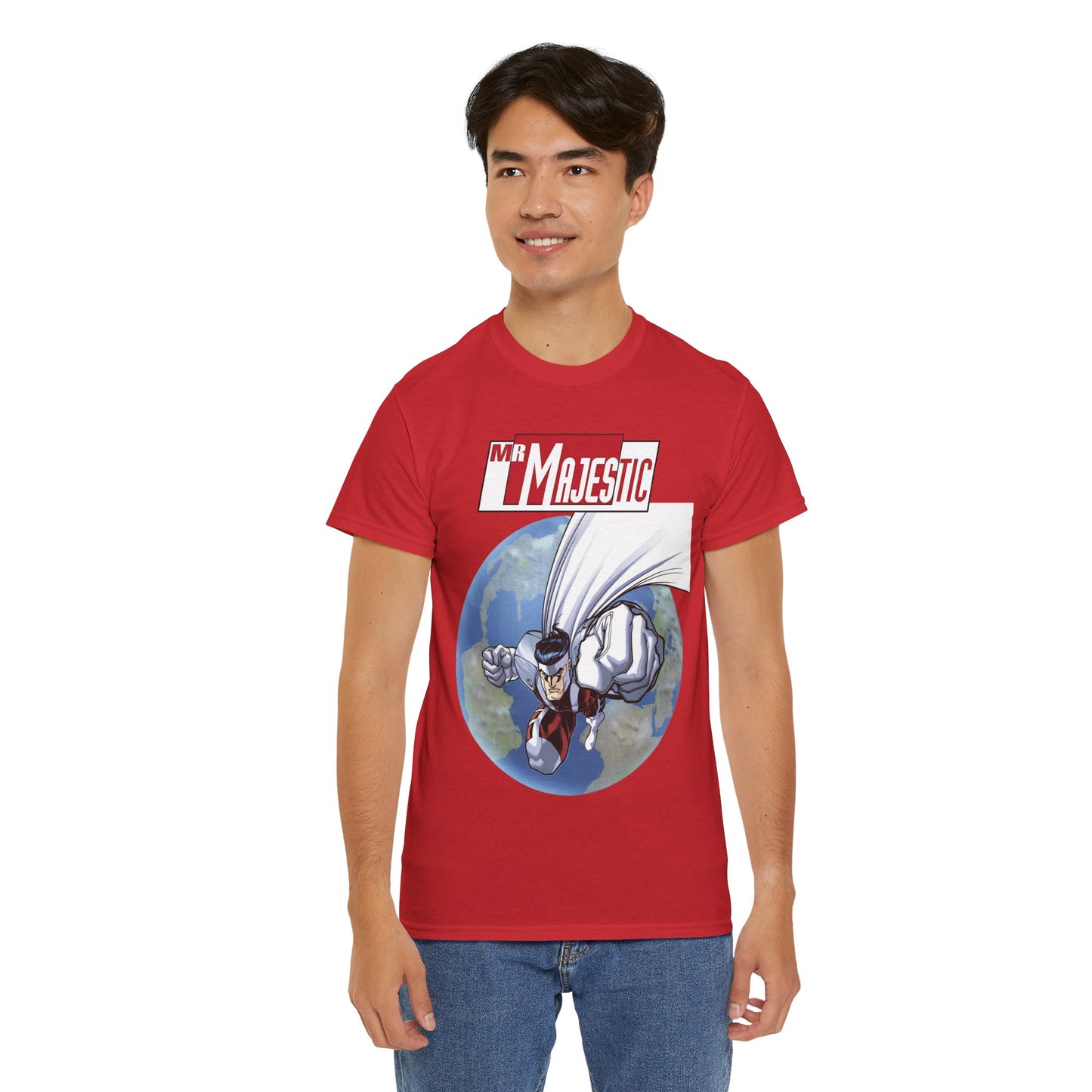 Mr. Majestic T-Shirt - Ed McGuiness Variant Cover Art - DC/Wildstorm Comics