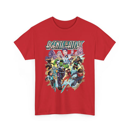 Agents of Atlas T-Shirt - Shang-Chi, Silk, Aero, Luna Snow - Marvel Comics