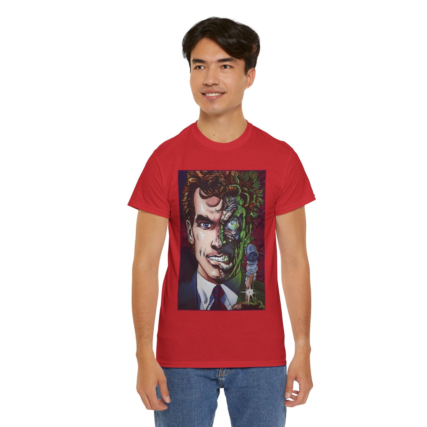 Two Face T-Shirt - Neal Adams Art - DC Comics