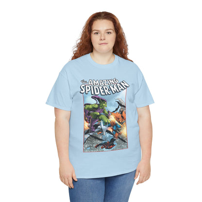 Amazing Spider-Man T-Shirt - Todd McFarlane Art - Green Goblin Vs Hobgoblin - Marvel Comics
