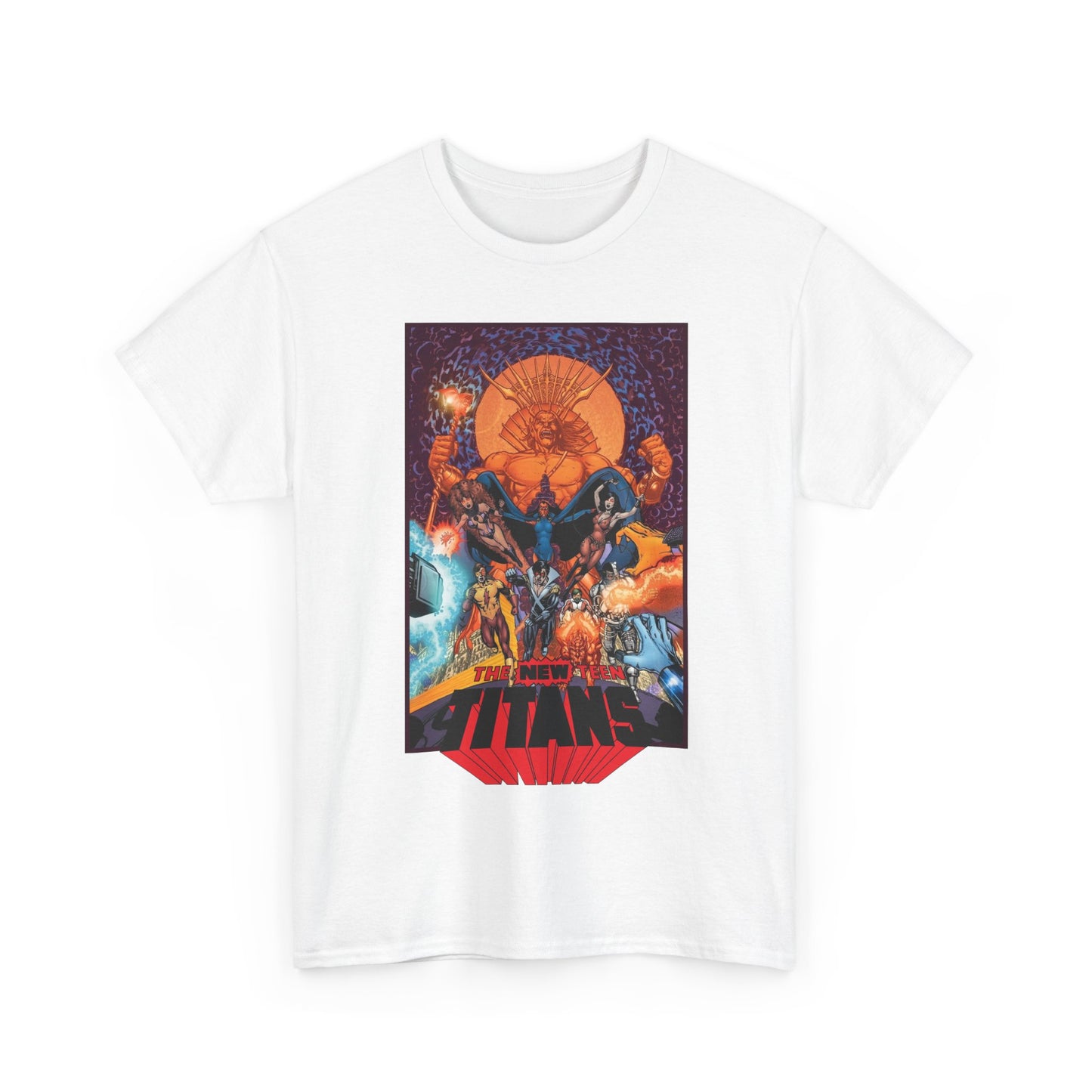 New Teen Titans T-Shirt - George Perez Art - Trigon's Titans - Raven - DC Comics
