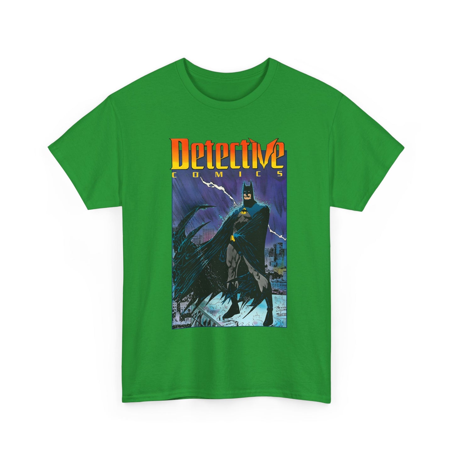 Detective Comics T-Shirt - #600 Cover Denys Cowan Art - Gotham City, Dark Knight, Batman - DC Comics