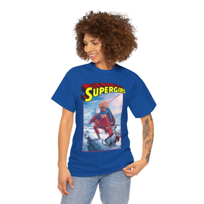 Supergirl & Krypto T-Shirt - Lucas Meyer Art - New 2026 Movie with Milly Alcock - DC Comics