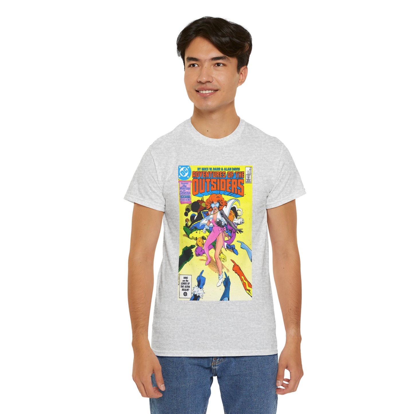 Adventures of the Outsiders #34 T-Shirt - Alan Davis Art - DC Comics
