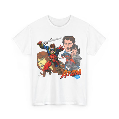 Atom T-Shirt - Gil Kane Art - Who's Who Image - Ray Palmer, JLA Member - Silver Age Hero - DC Comics