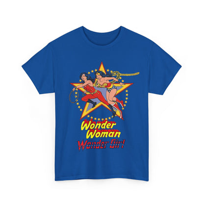 Wonder Woman & Wonder Girl T-Shirt - Jose Luis Garcia-Lopez Art - Diana Prince & Donna Troy - DC Comics Style Guide
