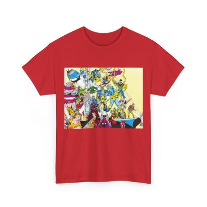 Who's Who in the DC Universe T-Shirt - George Perez Art - Black Lightning, Black Orchid - #3 Cover Art - DC Comics