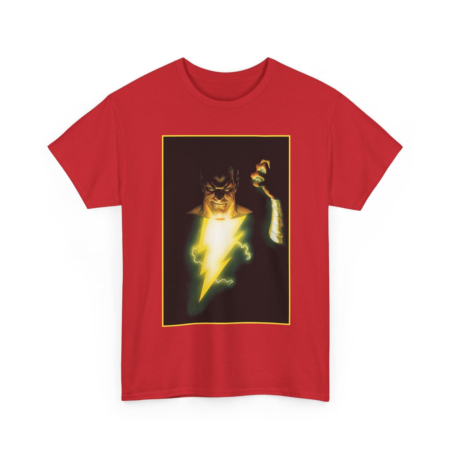 Black Adam T-Shirt - Alex Ross Art - JSA Cover Art - Shazam Family Foe - DC Comics