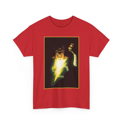 Black Adam T-Shirt - Alex Ross Art - JSA Cover Art - Shazam Family Foe - DC Comics