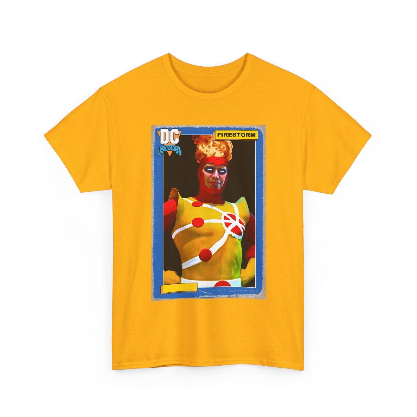 Firestorm T-Shirt - Mark Spears Art - DC Universe Trading Card Homage - Ronnie Raymond - DC Comics