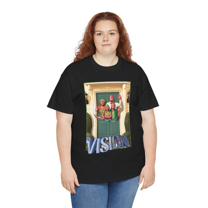 Vision T-Shirt - Mike Del Mundo Art - Avengers Member - The Visions Family - Tom King Story - Future MCU Series - Marvel Comics